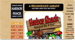 Desktop Screenshot of harborshack.net